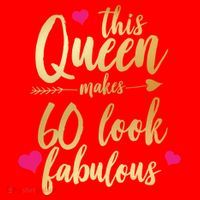 This Queen Makes 60 Look Fabulous  Santa Hat thumb 1