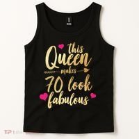 This Queen Makes 70 Look Fabulous  Tank Top thumb 2