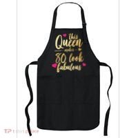 This Queen Makes 80 Look Fabulous Apron thumb 0