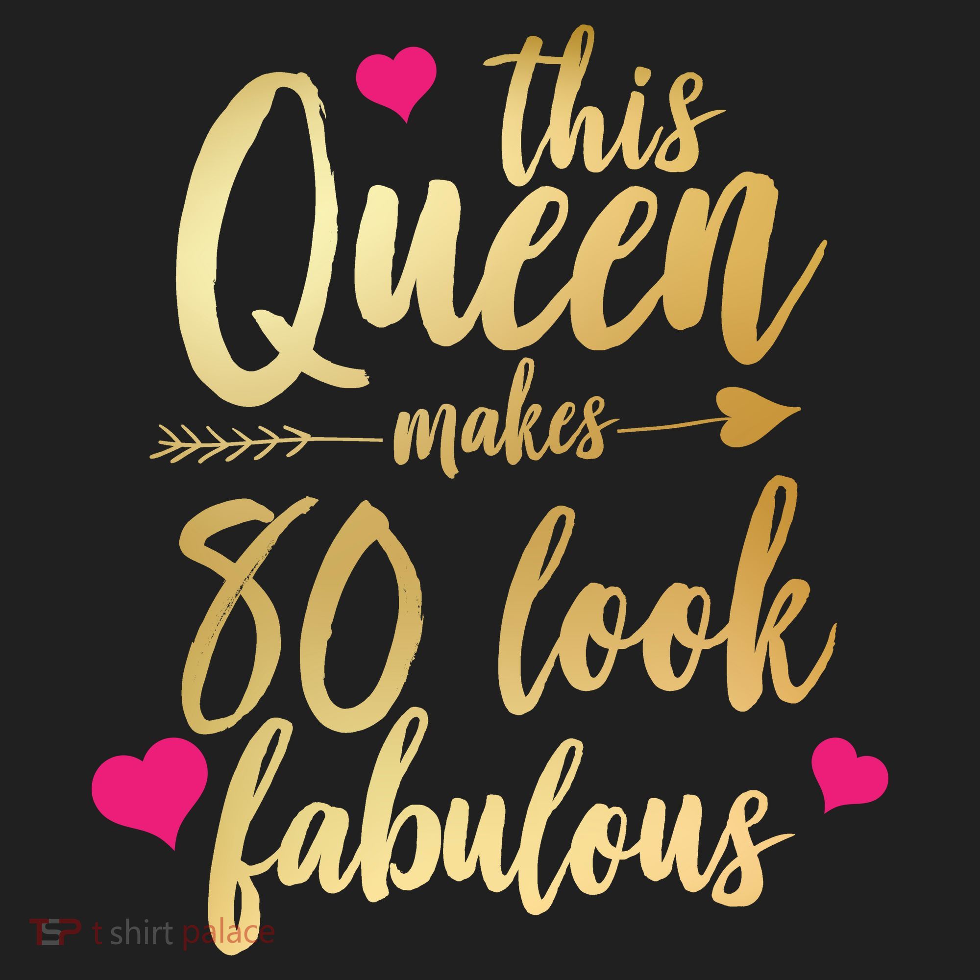 This Queen Makes 80 Look Fabulous Golf Towel