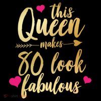 This Queen Makes 80 Look Fabulous Kids Sweatshirt thumb 2