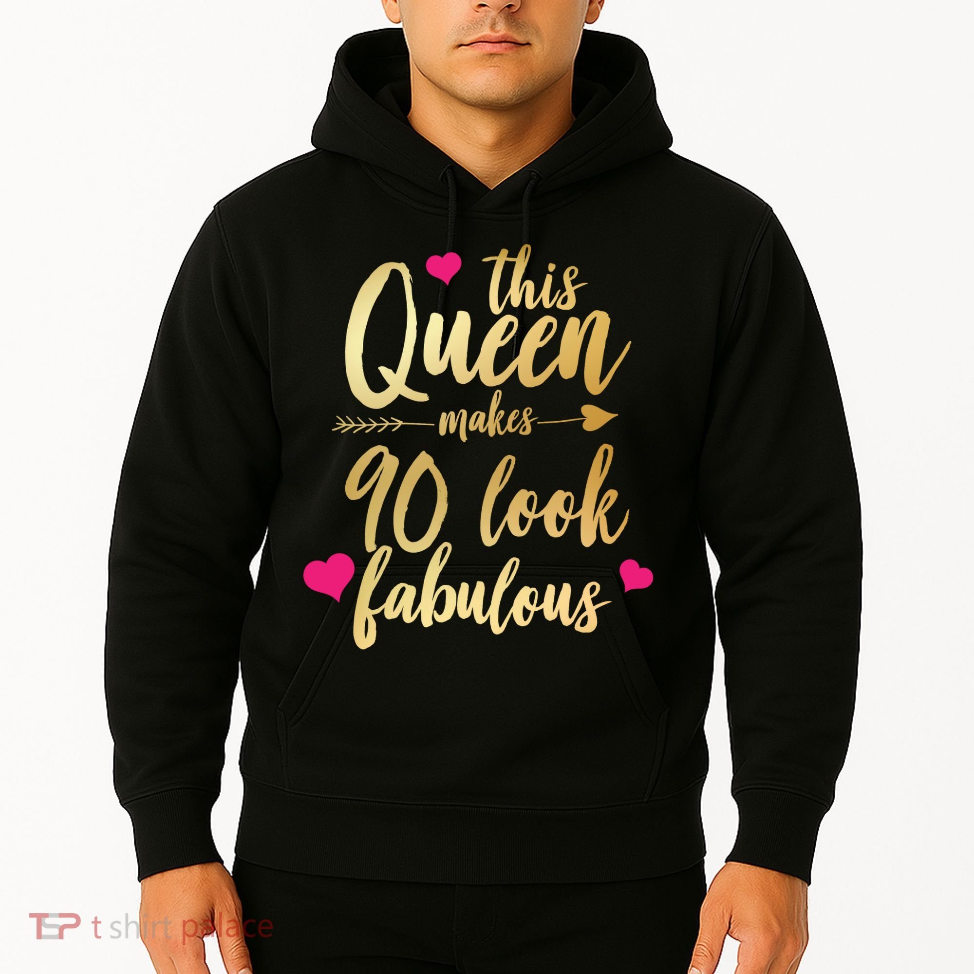 This Queen Makes 90 Look Fabulous  Hoodie