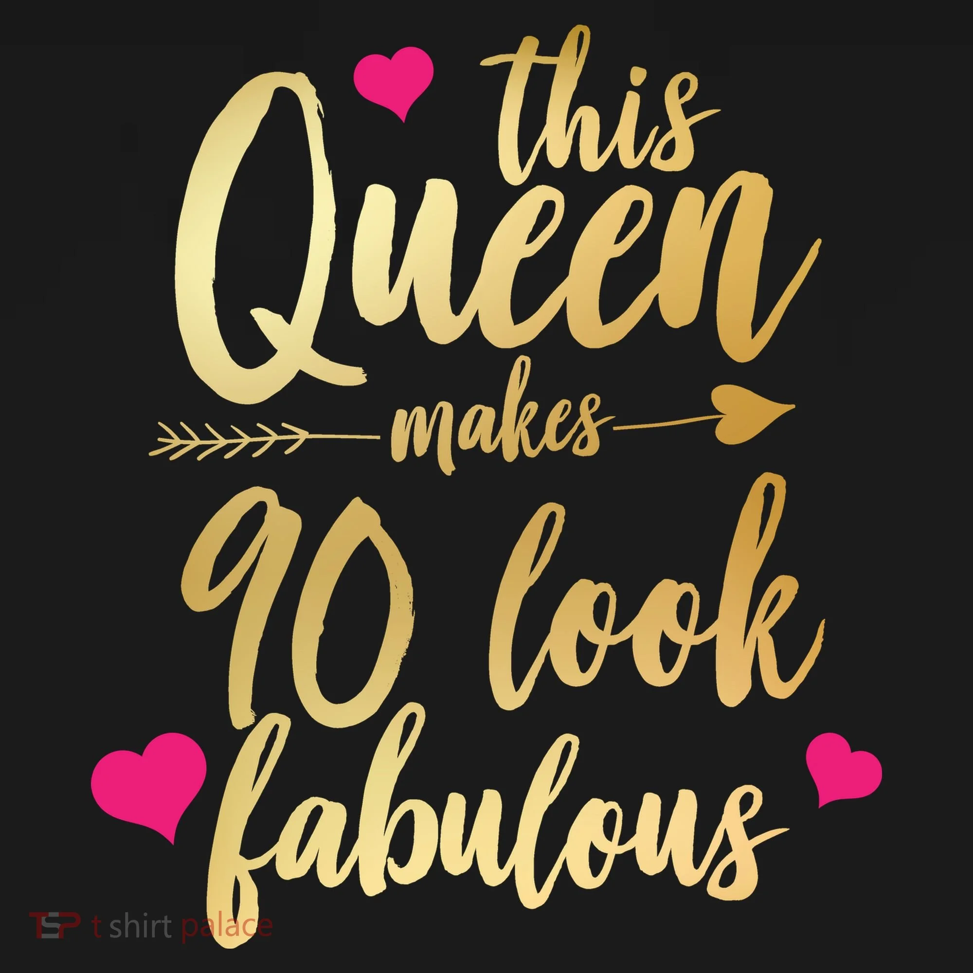 This Queen Makes 90 Look Fabulous  Hoodie