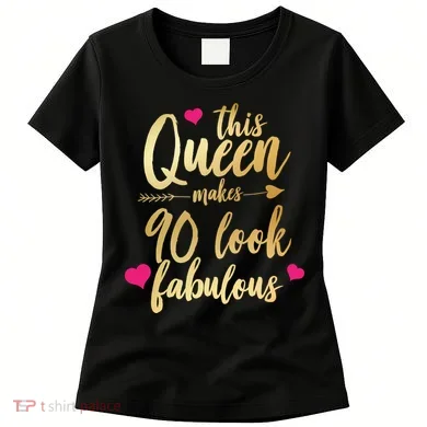 This Queen Makes 90 Look Fabulous Women's T-Shirt