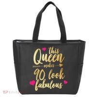 This Queen Makes 90 Look Fabulous  Tote Bag thumb 0