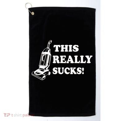 This Really Sucks Golf Towel