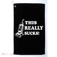 This Really Sucks Golf Towel thumb 0