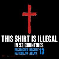 This Shirt Is Illegal In 53 Countries Restricted Nations 40 Hostile Areas 13 Sweatshirt thumb 3