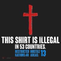 This Shirt Is Illegal In 53 Countries Restricted Nations 40 Hostile Areas 13 Golf Towel thumb 3