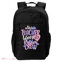 This Teacher Loves Her Kinder Crew Backpack thumb 0