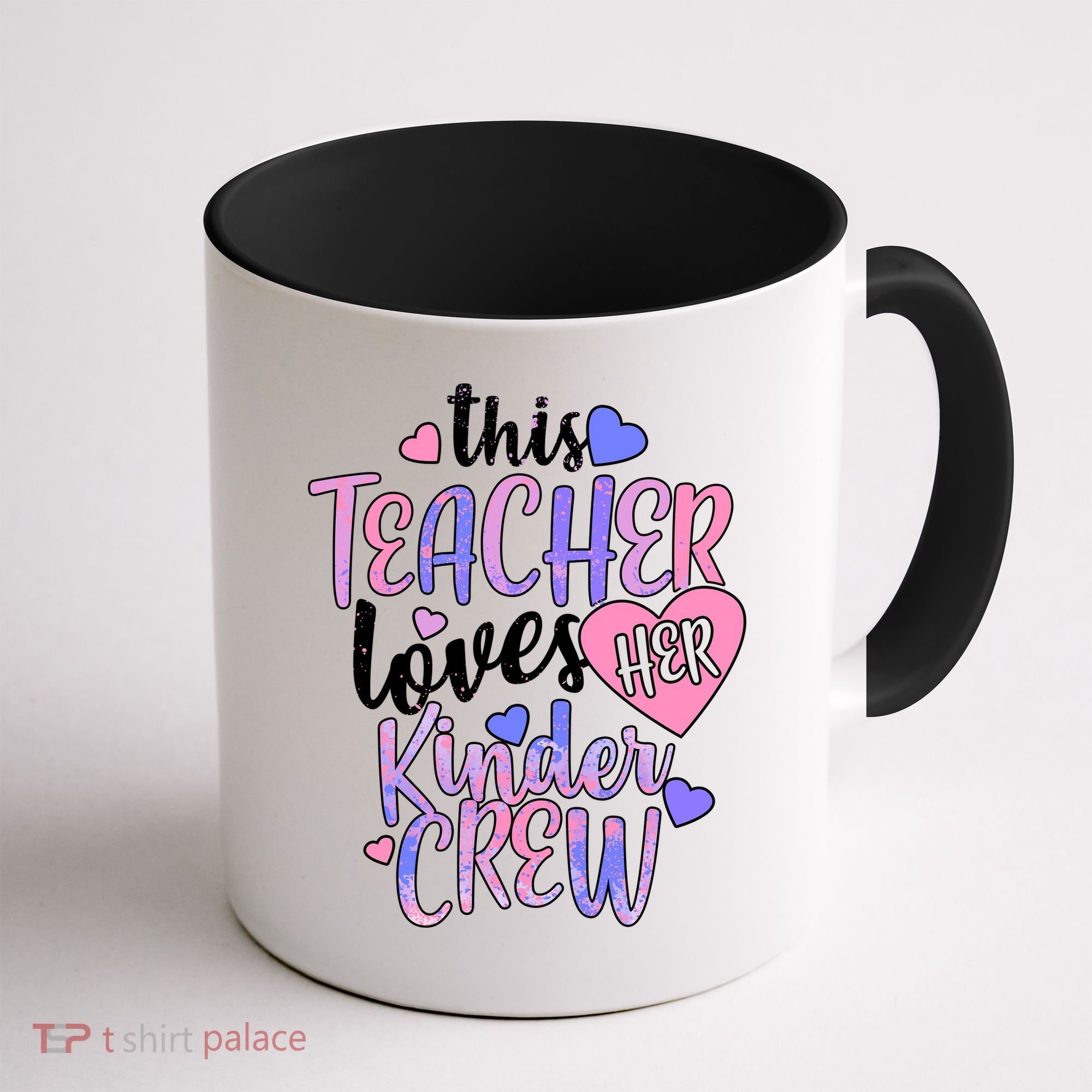 This Teacher Loves Her Kinder Crew Coffee Mug