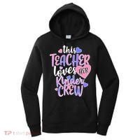 This Teacher Loves Her Kinder Crew Women's Hoodie thumb 0