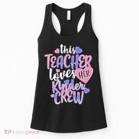 This Teacher Loves Her Kinder Crew Women's Tank Top thumb 0