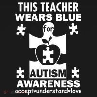 This Teacher Wears Blue Autism Awareness Pajama Set thumb 2