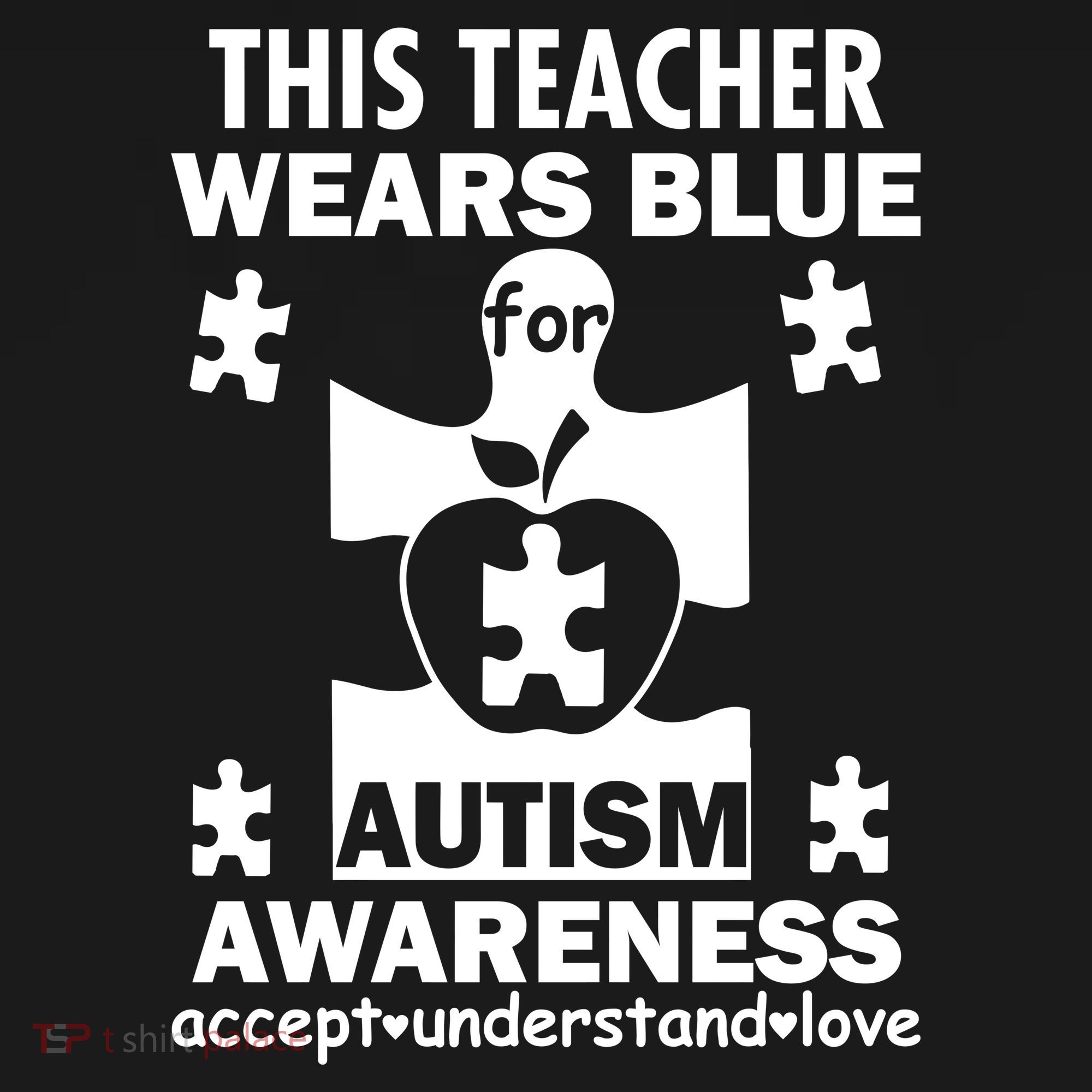 This Teacher Wears Blue Autism Awareness Pajama Set