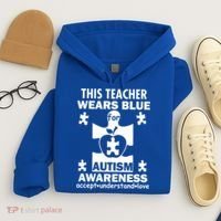 This Teacher Wears Blue Autism Awareness Hoodie thumb 4