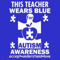 This Teacher Wears Blue Autism Awareness Women's Tank Top thumb 5