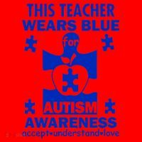 This Teacher Wears Blue Autism Awareness Santa Hat thumb 1