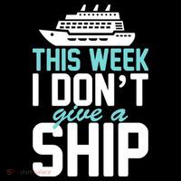 This Week I Don't Give A Ship Stripe Pom Pom Beanie thumb 2