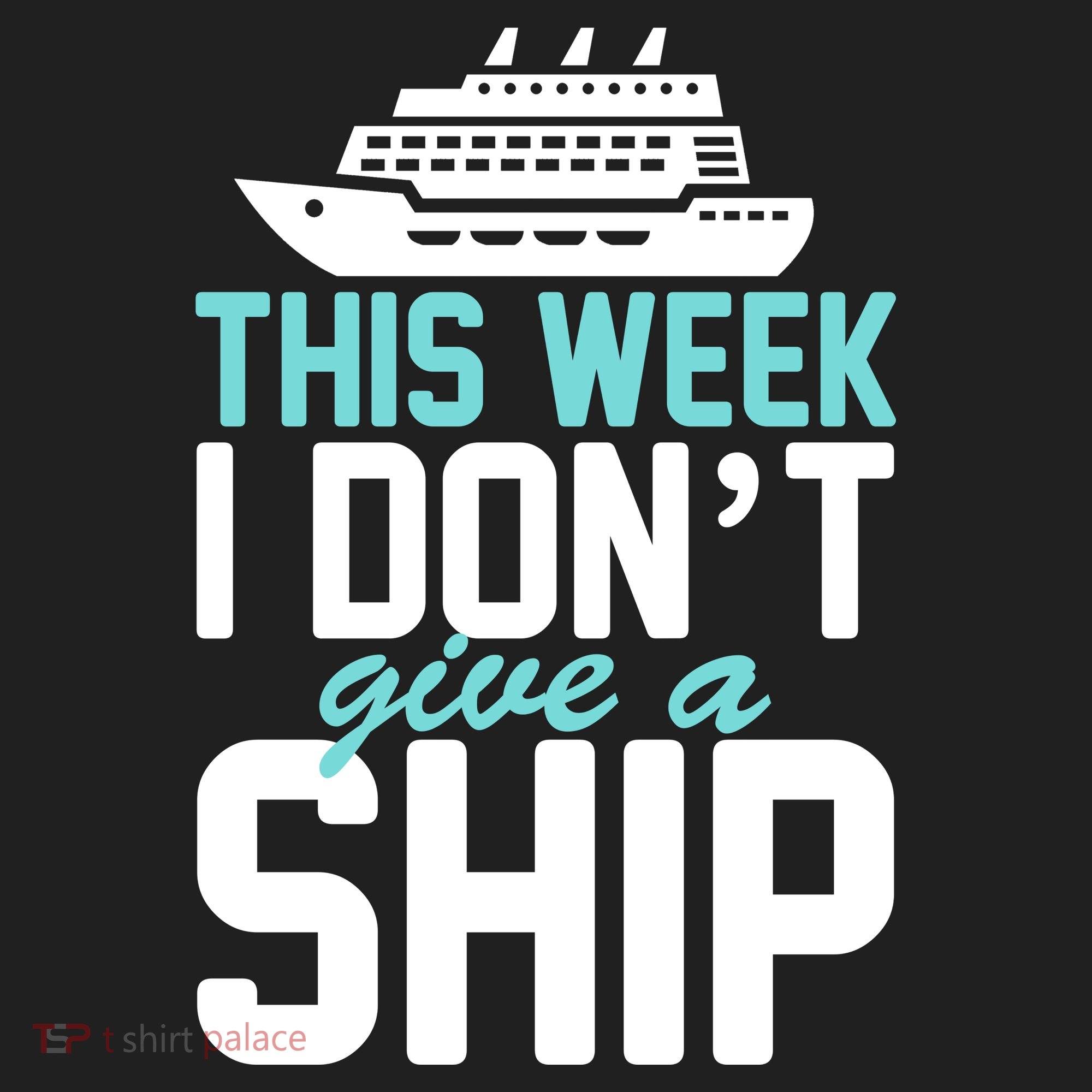 This Week I Don't Give A Ship Zone Performance Long-Sleeve T-Shirt