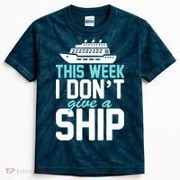 This Week I Don't Give A Ship Kids Tie-Dye T-Shirt thumb 0