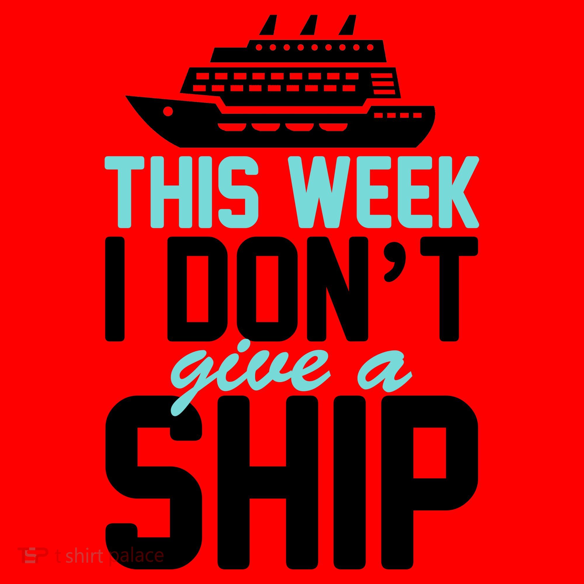 This Week I Don't Give A Ship Santa Hat