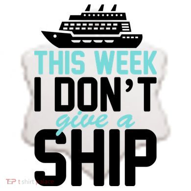 This Week I Don't Give A Ship Ceramic Ornament