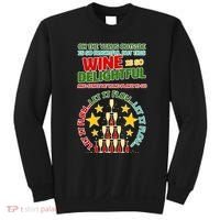 This Wine is So Delightful Let it Flow Let it Flow Let it Flow Sweatshirt thumb 0