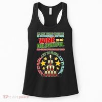 This Wine is So Delightful Let it Flow Let it Flow Let it Flow Women's Tank Top thumb 0