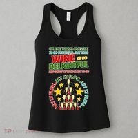 This Wine is So Delightful Let it Flow Let it Flow Let it Flow Women's Tank Top thumb 3