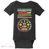This Wine is So Delightful Let it Flow Let it Flow Let it Flow Baby Bodysuit thumb 0