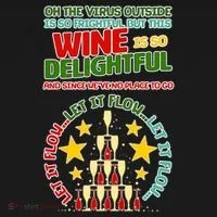 This Wine is So Delightful Let it Flow Let it Flow Let it Flow Toddler Hoodie thumb 2