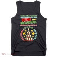 This Wine is So Delightful Let it Flow Let it Flow Let it Flow Tank Top thumb 0
