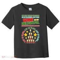 This Wine is So Delightful Let it Flow Let it Flow Let it Flow Toddler T-Shirt thumb 0
