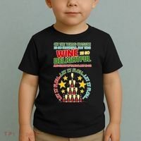 This Wine is So Delightful Let it Flow Let it Flow Let it Flow Toddler T-Shirt thumb 2