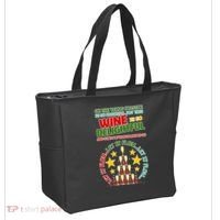This Wine is So Delightful Let it Flow Let it Flow Let it Flow Tote Bag thumb 2