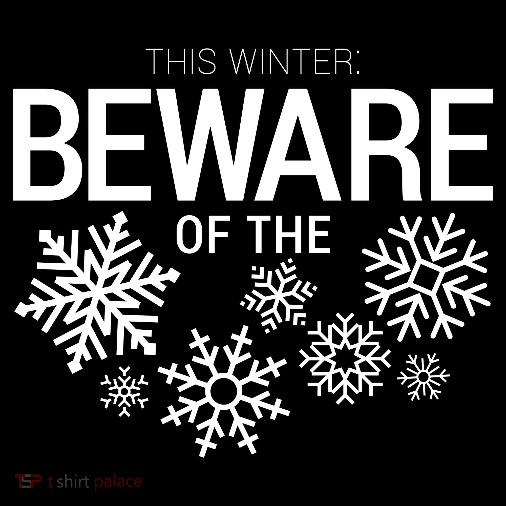 This Winter: Beware Of The Snowflakes Backpack