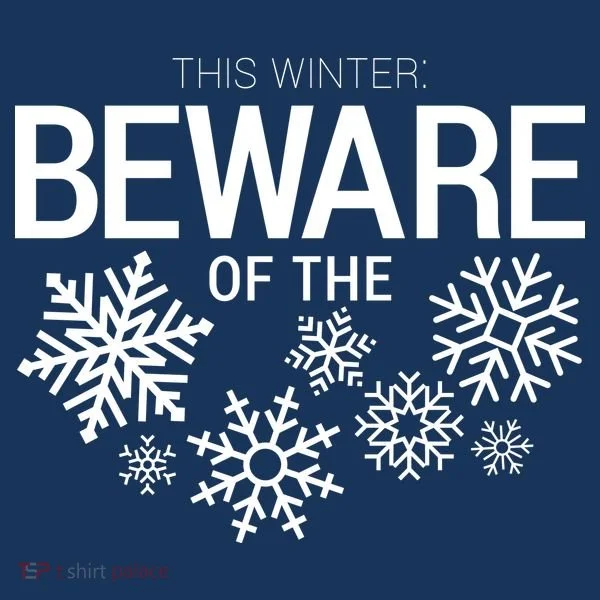 This Winter: Beware Of The Snowflakes Doggie Tank