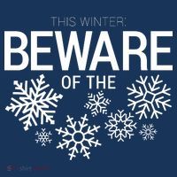 This Winter: Beware Of The Snowflakes Sweatshirt thumb 3