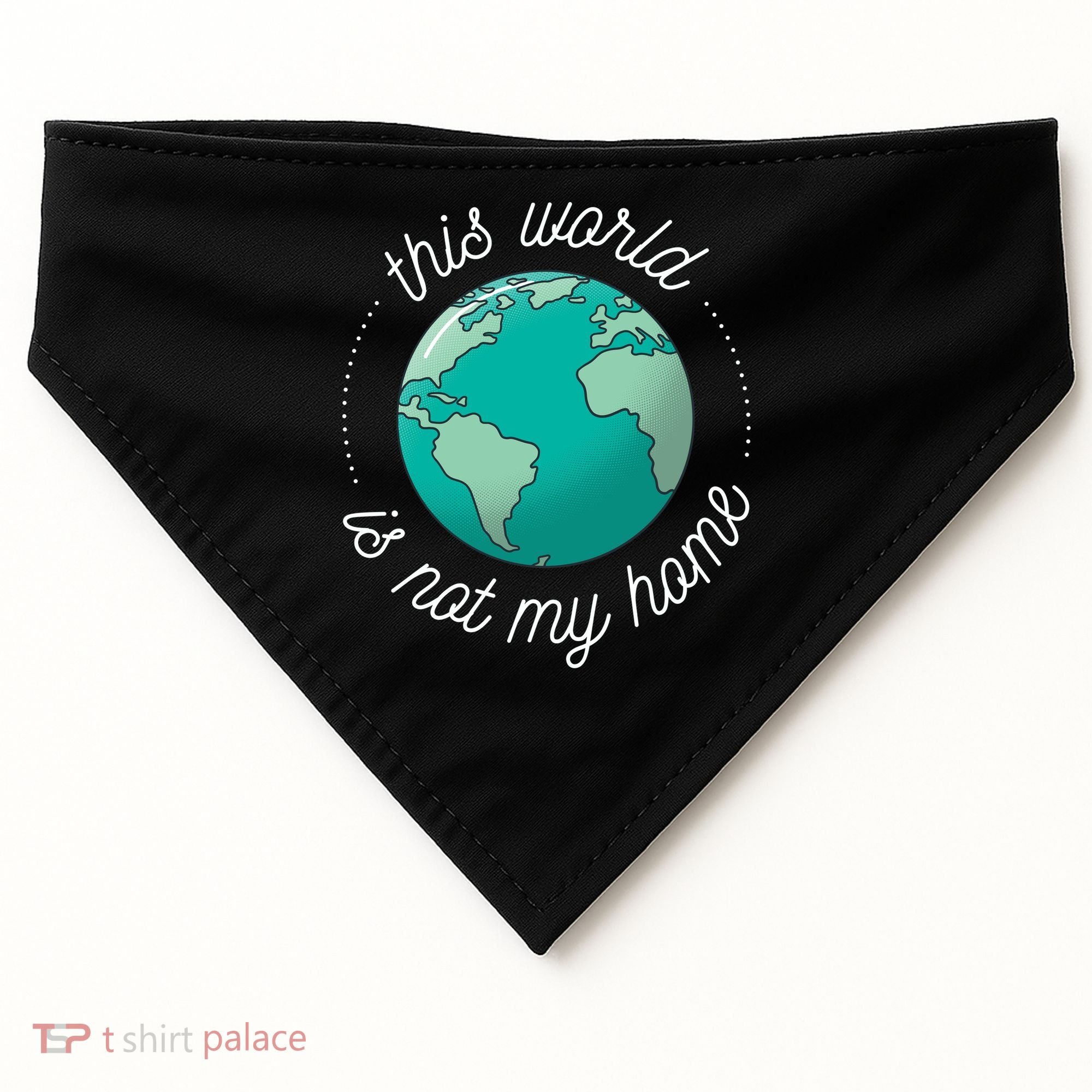 This World Is Not My Home USA-Made Doggie Bandana