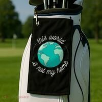 This World Is Not My Home Golf Towel thumb 2