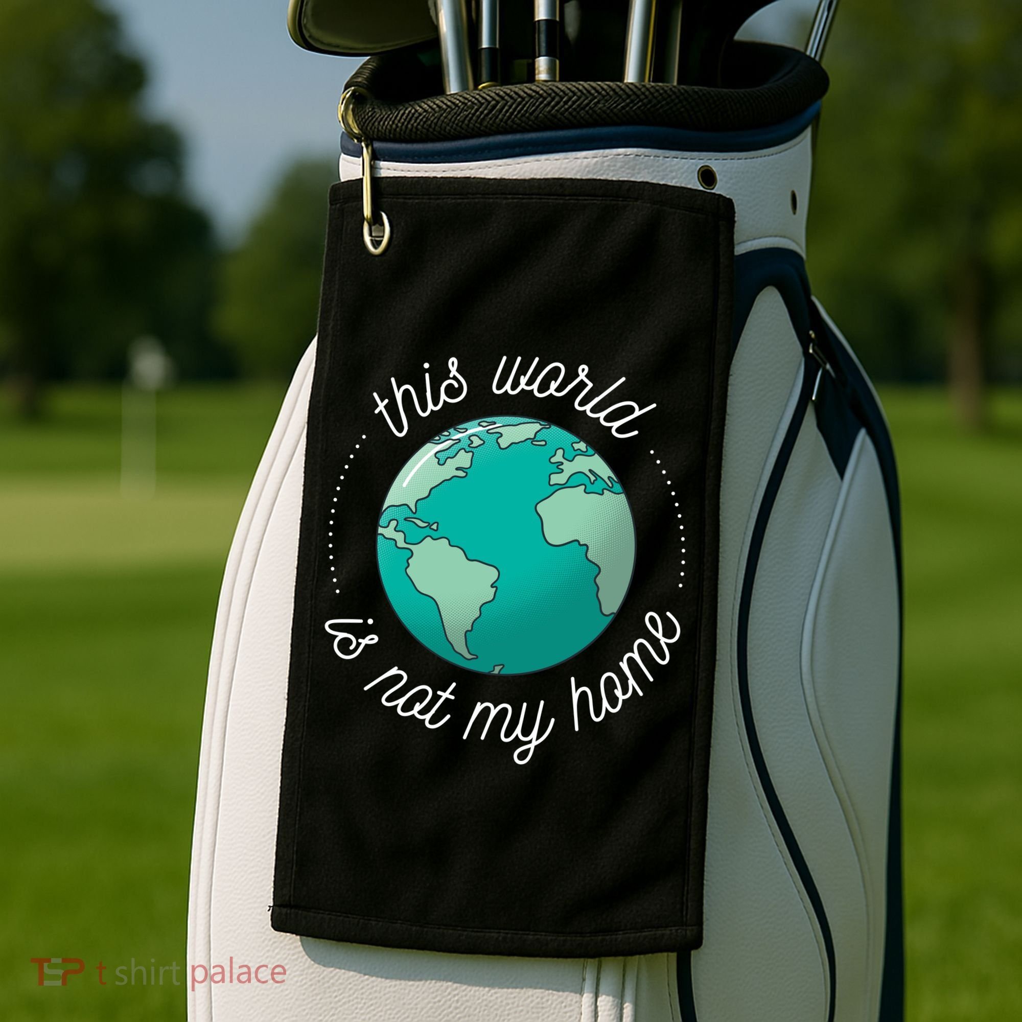 This World Is Not My Home Golf Towel