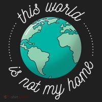 This World Is Not My Home Golf Towel thumb 3