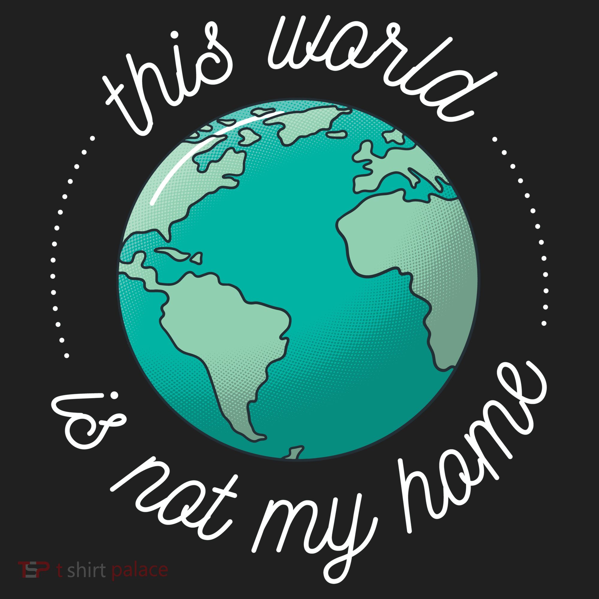 This World Is Not My Home Golf Towel