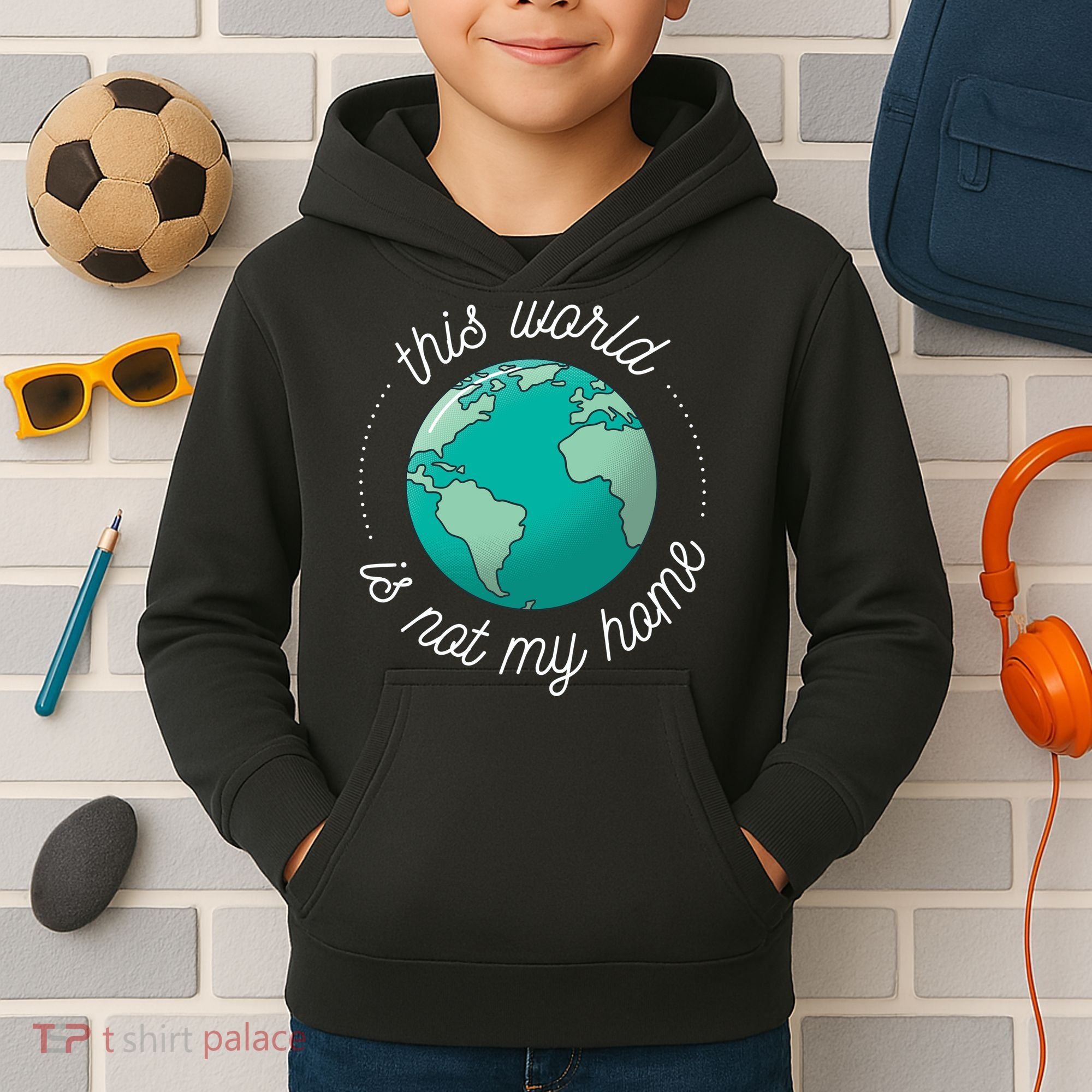 This World Is Not My Home Kids Hoodie