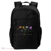 Teacher Helping Little Minds Grow Back To School Wildflower Backpack thumb 0