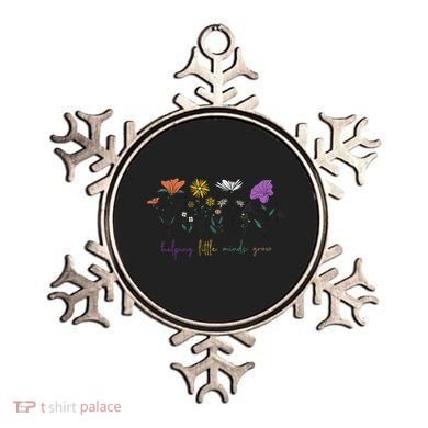 Teacher Helping Little Minds Grow Back To School Wildflower Ornament