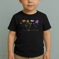 Teacher Helping Little Minds Grow Back To School Wildflower Toddler T-Shirt thumb 2