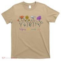 Teacher Helping Little Minds Grow Back To School Wildflower T-Shirt thumb 0