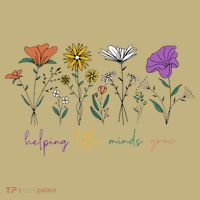 Teacher Helping Little Minds Grow Back To School Wildflower Mousepad thumb 1